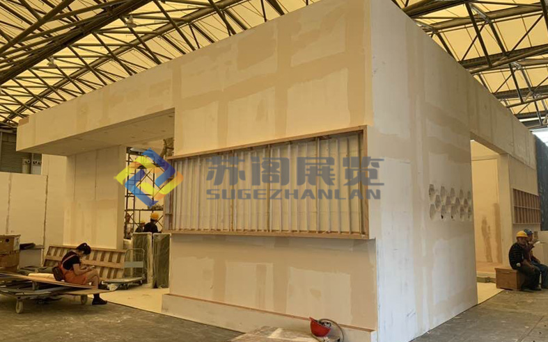 上海卫浴展搭建现场 上海卫浴展搭建现场
